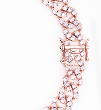 Load image into Gallery viewer, Dollar$ Pink Cuban Link Necklace
