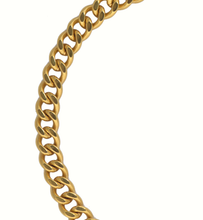 Load image into Gallery viewer, Hudson 18Kt Gold-Plated Stainless Steel Cuban Link Chain
