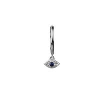 Load image into Gallery viewer, Good 14Kt Gold-Plated Or Silver Evil Eye Earring
