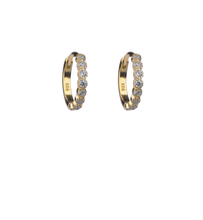 Load image into Gallery viewer, Wattle 18Kt Gold-Plated Earrings
