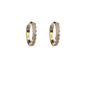 Wattle 18Kt Gold-Plated Earrings