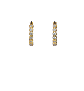 Wattle 18Kt Gold-Plated Earrings