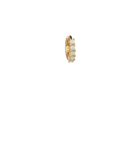 Kimberly Opal Gold-Plated Huggie Earring