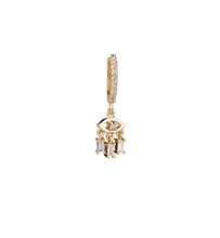 Load image into Gallery viewer, Brighteye 18Kt Gold-Plated Earring
