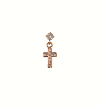 Load image into Gallery viewer, Prayer Gold-Plated Stud Earring With Screw Backing
