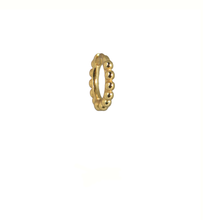 Load image into Gallery viewer, Marbles 18Kt Gold-Plated Huggie Hoop
