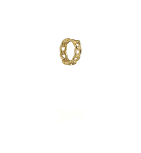 Unchained 18Kt Gold-Plated Mini Huggie Hoop
