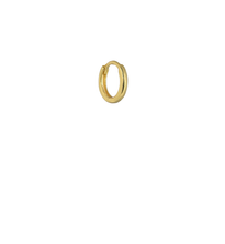 Load image into Gallery viewer, Sleepy 18Kt Gold-Plated Mini Huggie Hoop
