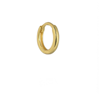 Load image into Gallery viewer, Sleepy 18Kt Gold-Plated Mini Huggie Hoop
