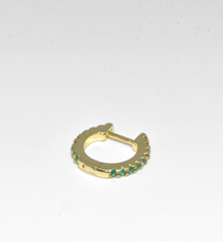 Load image into Gallery viewer, Agave 18Kt Gold-Plated Huggie Hoop Earring
