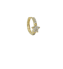 Load image into Gallery viewer, Nova Star 18Kt Gold-Plated Huggie Hoop Earring
