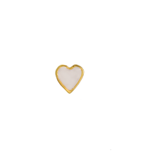Load image into Gallery viewer, Naxos Heart Gold-Plated Stud
