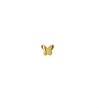 Load image into Gallery viewer, Butterfly 18Kt Gold-Plated Stud
