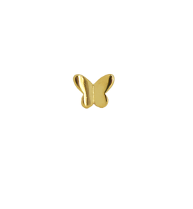 Butterfly 18Kt Gold-Plated Stud