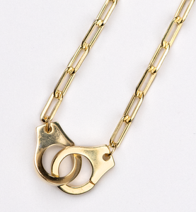 Officer 18Kt Gold-Plated Chain