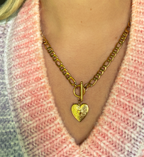 Load image into Gallery viewer, Carlo Gold-Plated Heart Chain
