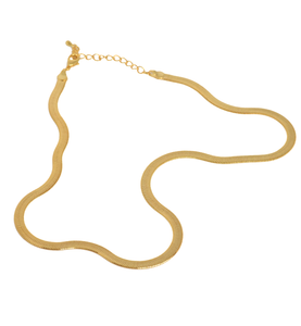 Monte 16KtGold-Plated Snake Chain