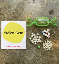 Load image into Gallery viewer, Greenie Smiley DIY Bracelet Kit #3
